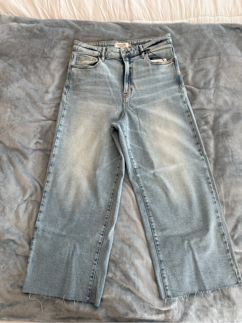 Hidden Jeans Nori Wide Leg Light Wash Women's Jeans